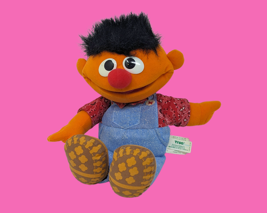 Peluche Ernie Sesame Street vintage 1995