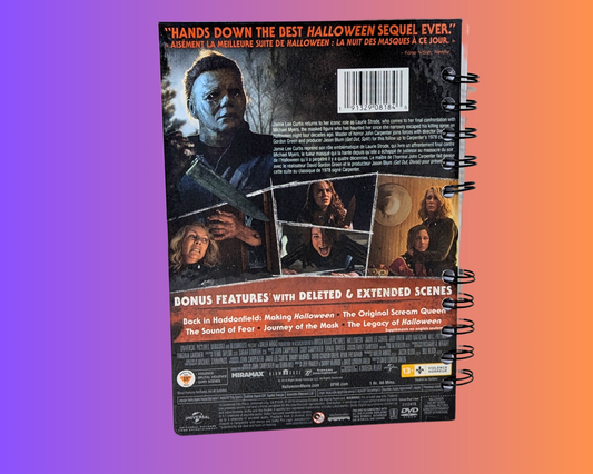 Halloween DVD Movie Notebook