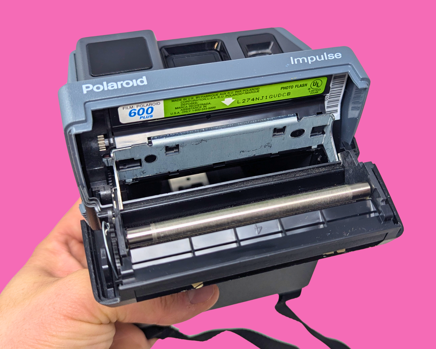 Vintage 1990's Polaroid Impulse Camera, Not Tested