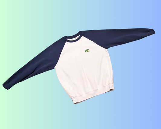 Pull ras du cou Lacoste Y2K taille M