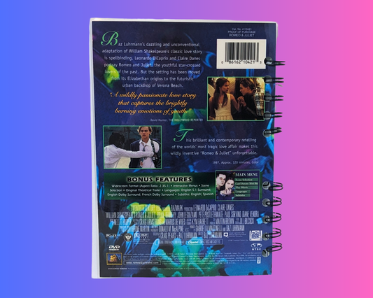 Romeo + Juliet DVD Movie Notebook