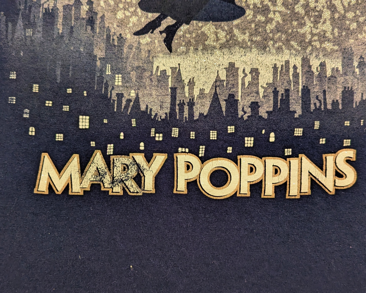 Y2K Disney & Cameron Mackintosh T-Shirt Mary Poppins Size L