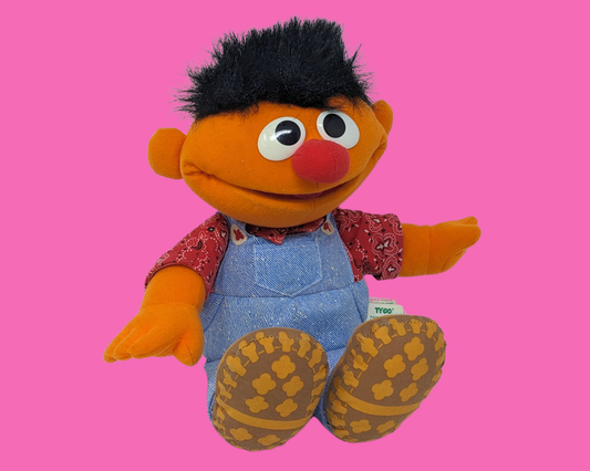 Peluche Ernie Sesame Street vintage 1995