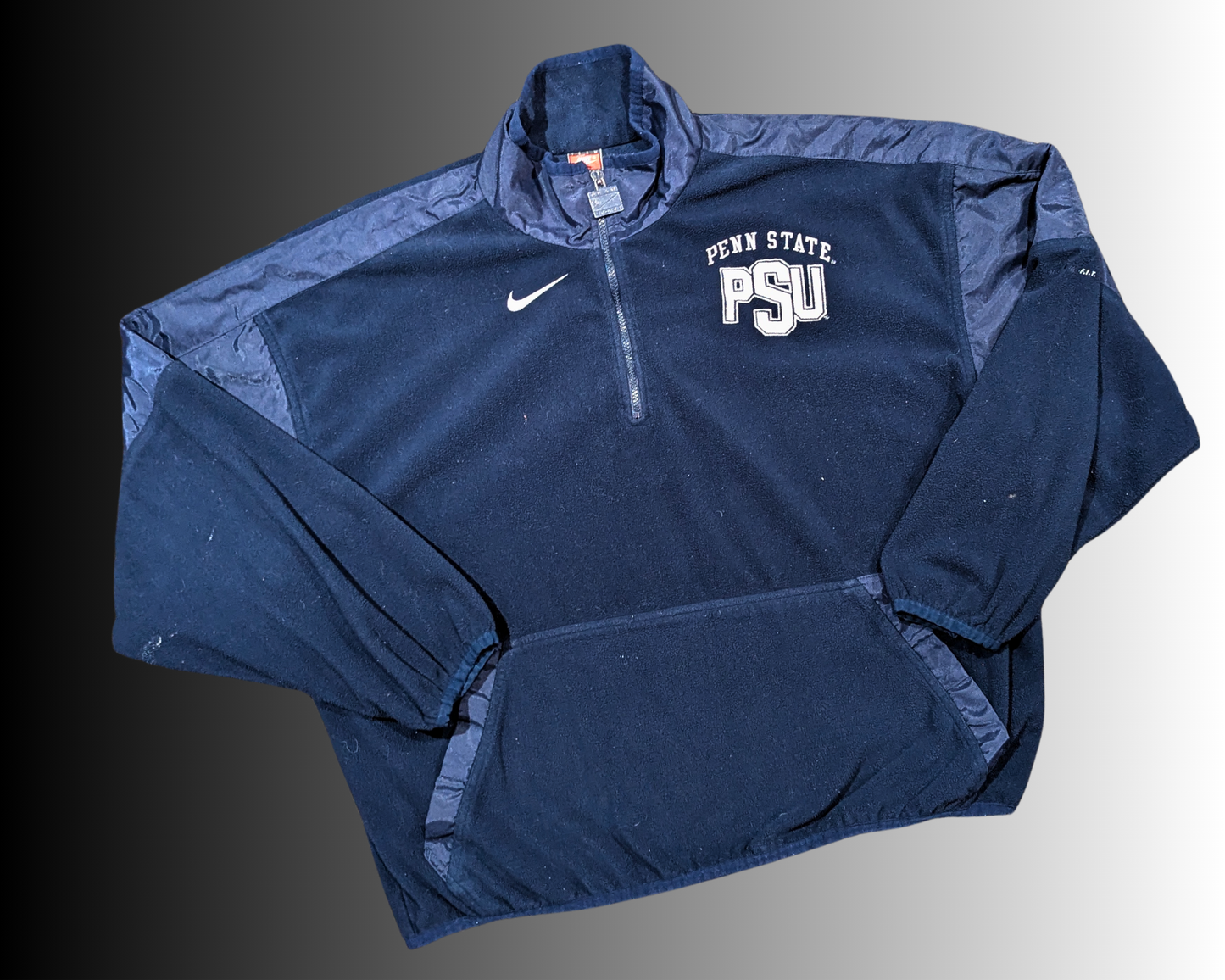 Y2K Nike Penn State PSU Blue Fleece Size XL