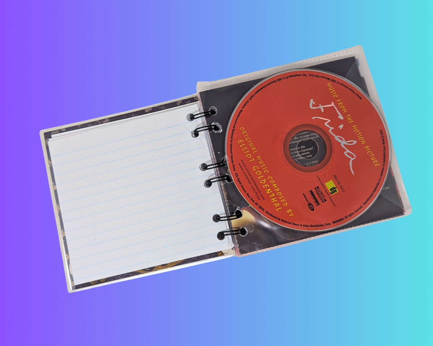 Frida Soundtrack CD Notebook