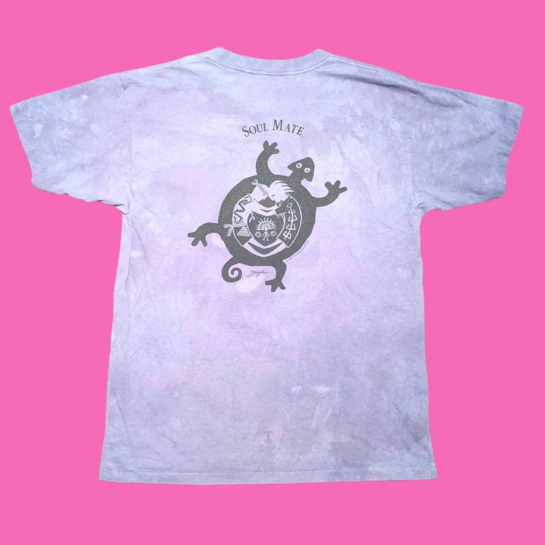 Vintage 1995 Tie-Dye Tribal T-Shirt Size L