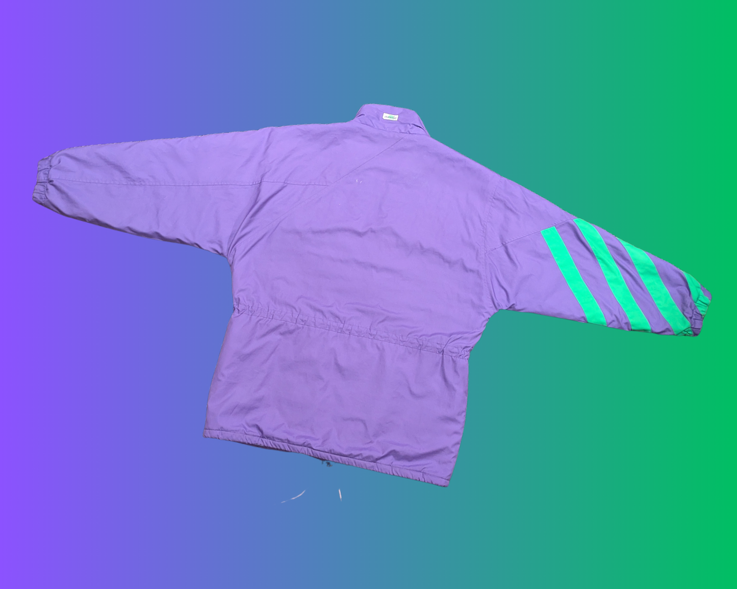 Vintage 1990's Purple and Green Skiing Jacket by SunAlp Sport Mode Size L