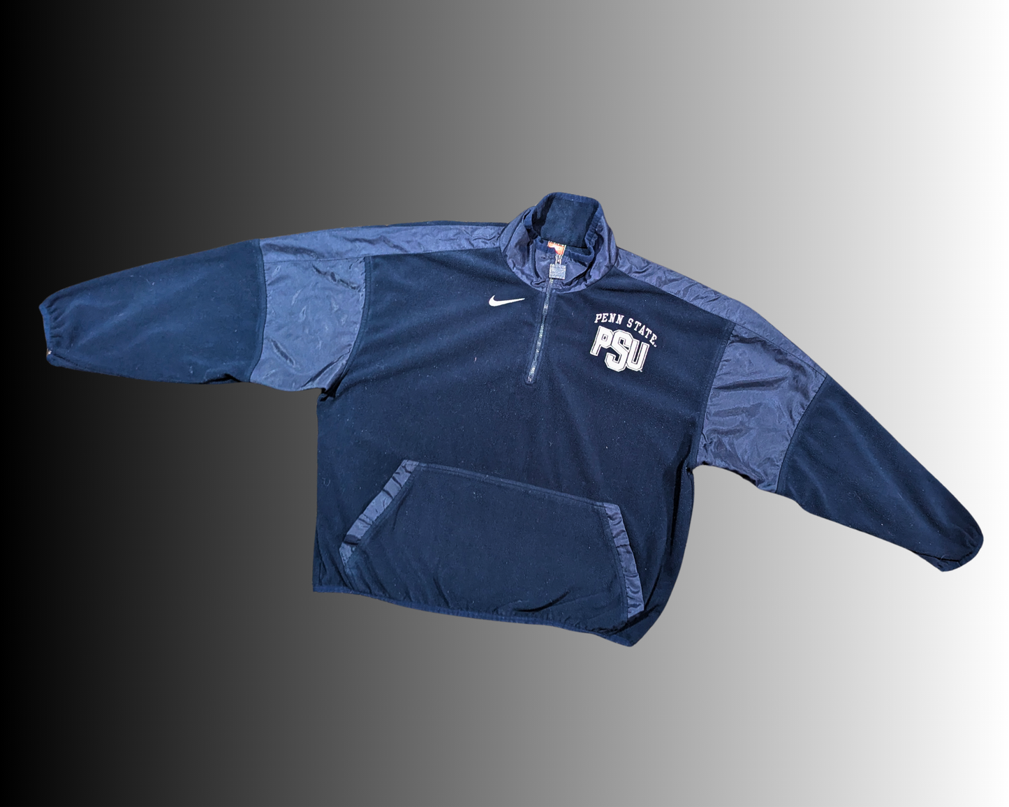 Y2K Nike Penn State PSU Blue Fleece Size XL