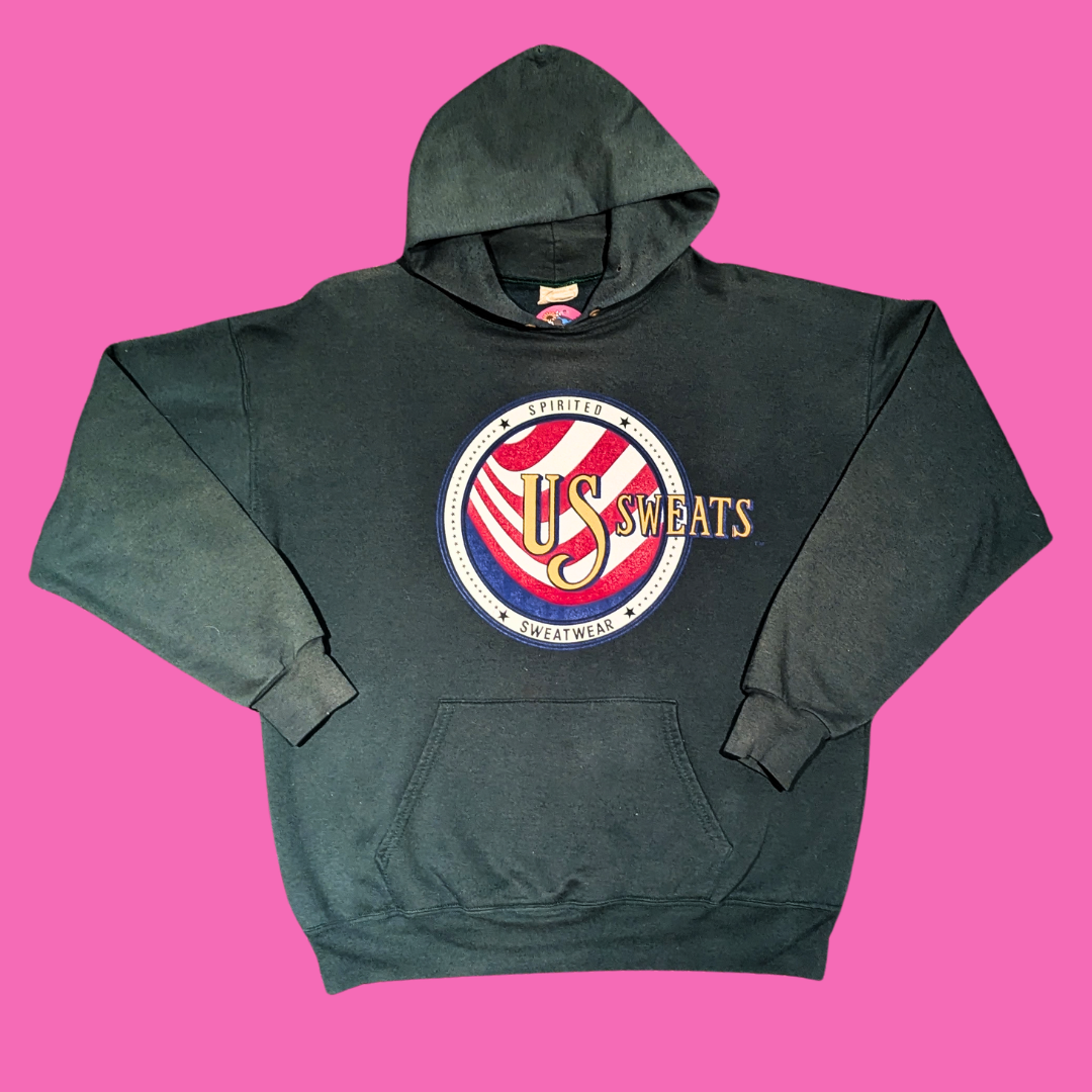 US Sweats Green Hoodie Size XL