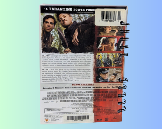 Inglorious Basterds DVD Movie Notebook