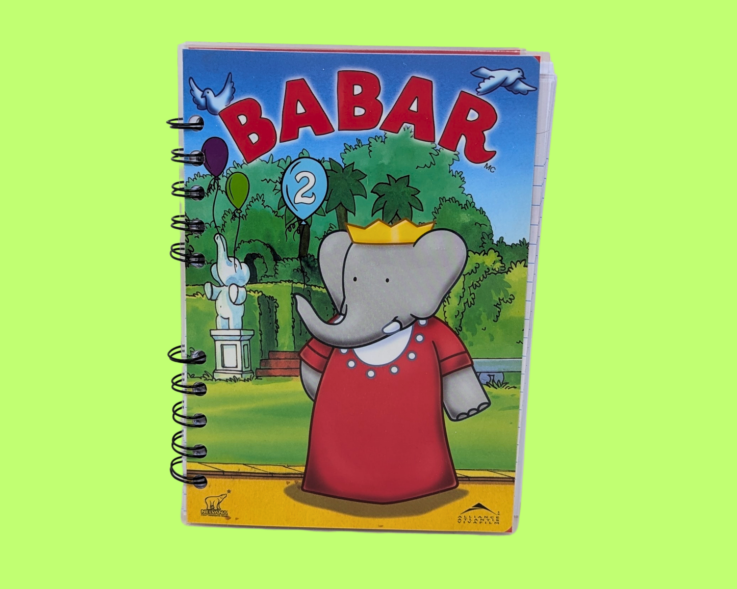 Babar #2 DVD Movie Notebook