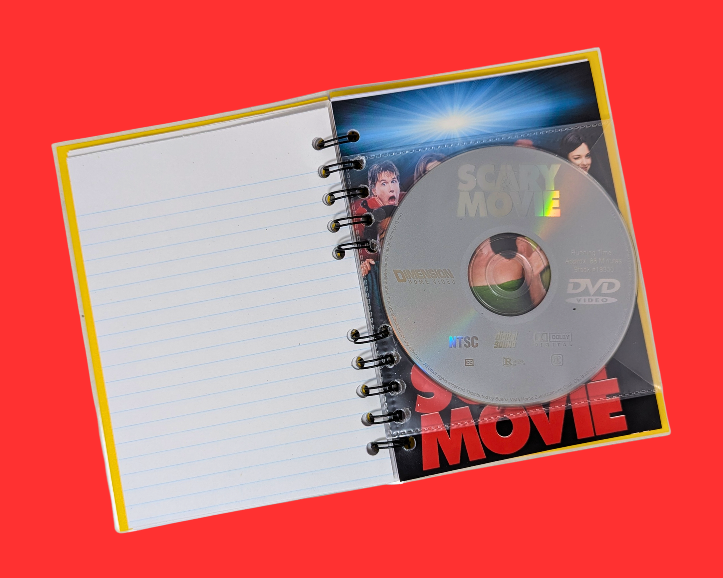 Carnet de notes de films DVD Scary Movie