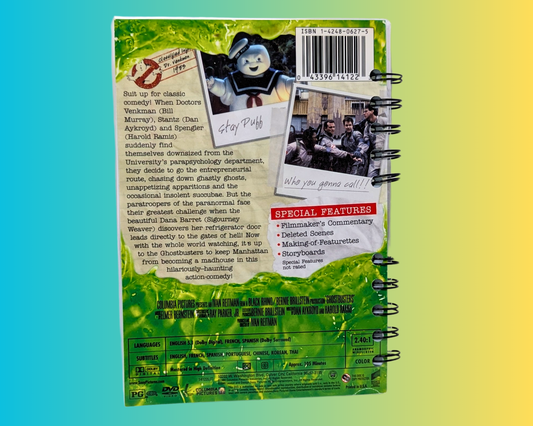 Ghostbusters DVD Movie Notebook