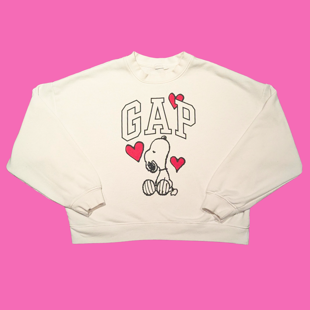 Gap & Snoopy Crewneck Size M for Women