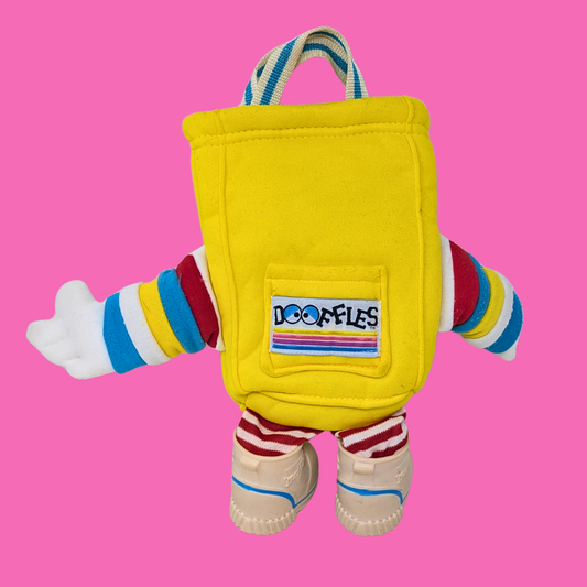 Vintage 1988 Plush Toy Doofles Bag