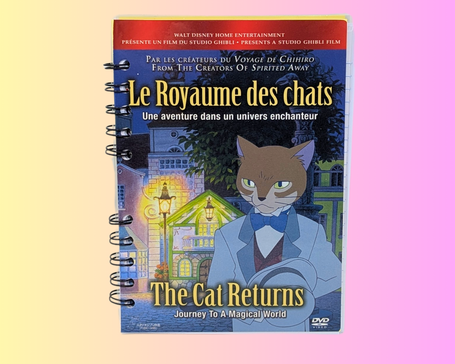 The Cat Returns DVD Movie Notebook