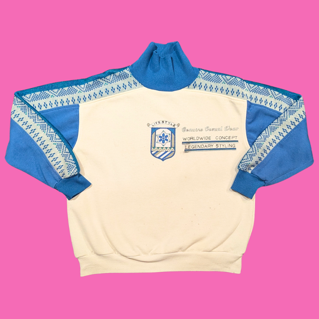 Vintage 1990's Lady Foot Locker Crewneck Size S