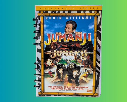 Jumanji DVD Movie Notebook
