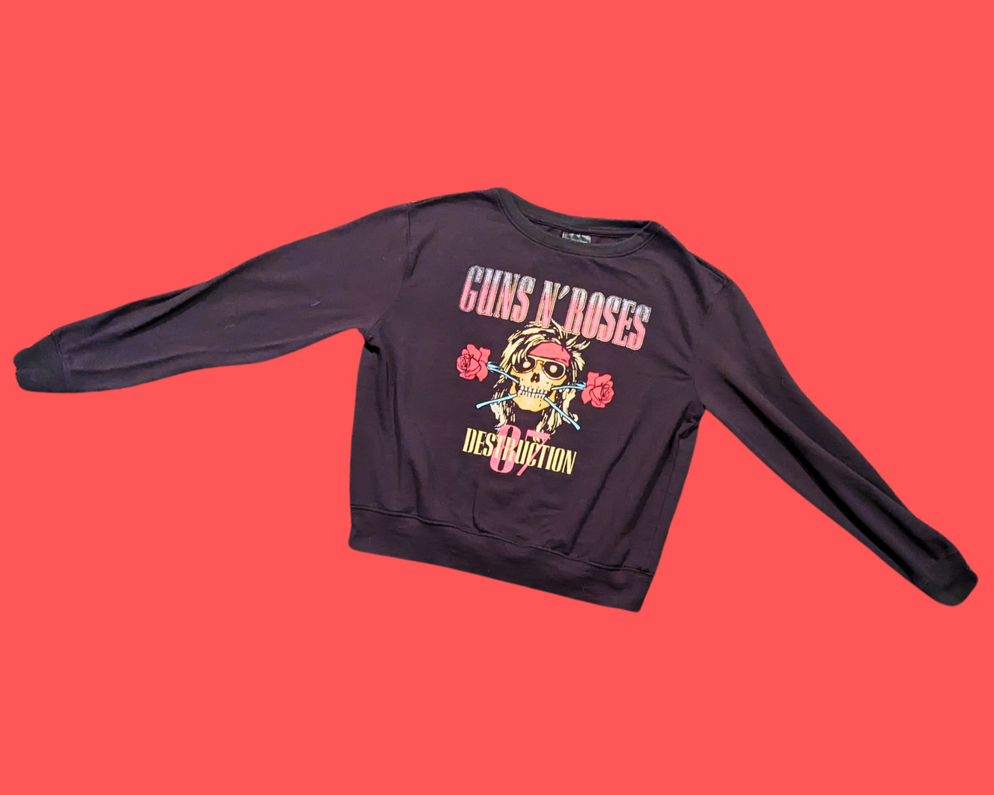Y2K Guns N' Roses Crewneck Size S