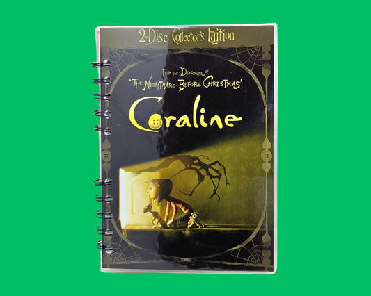 Coraline DVD Movie Notebook
