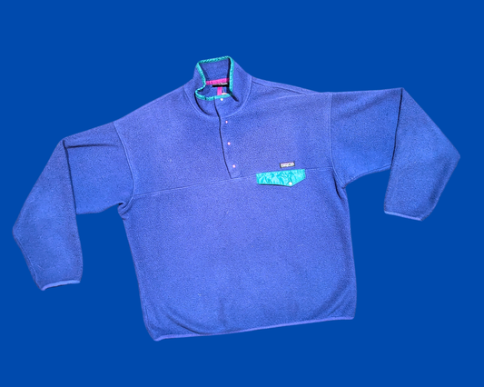 Polaire Patagonia violette Y2K taille L