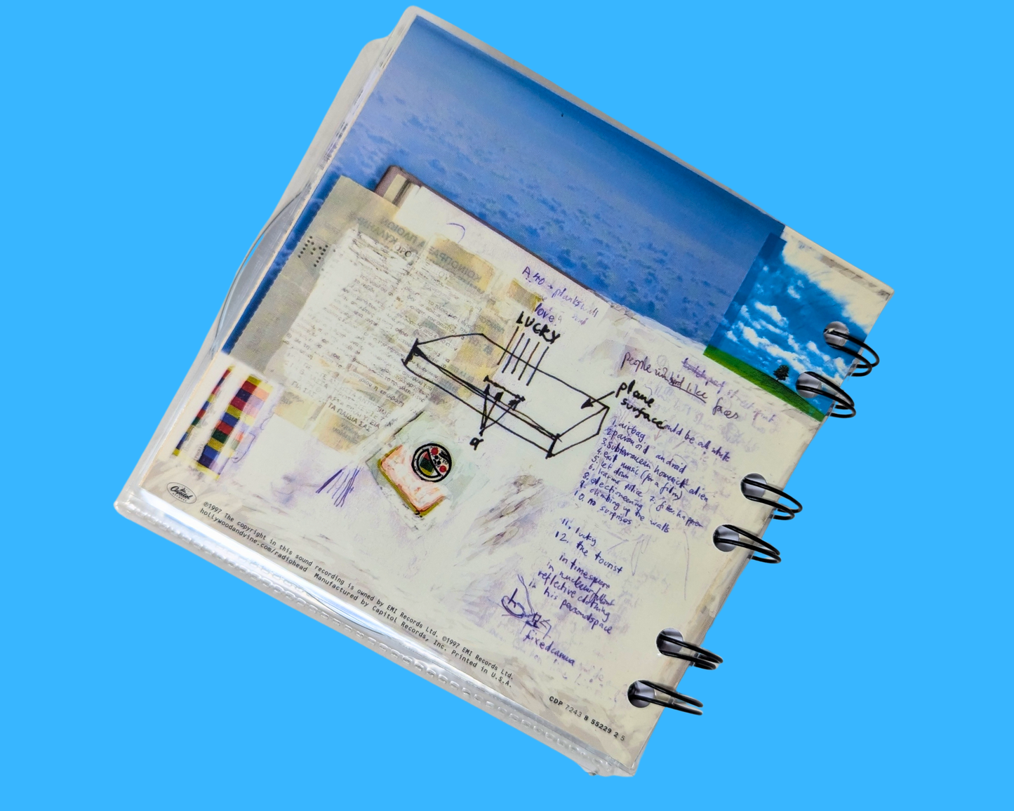 Radiohead, Ok Computer CD Notebook