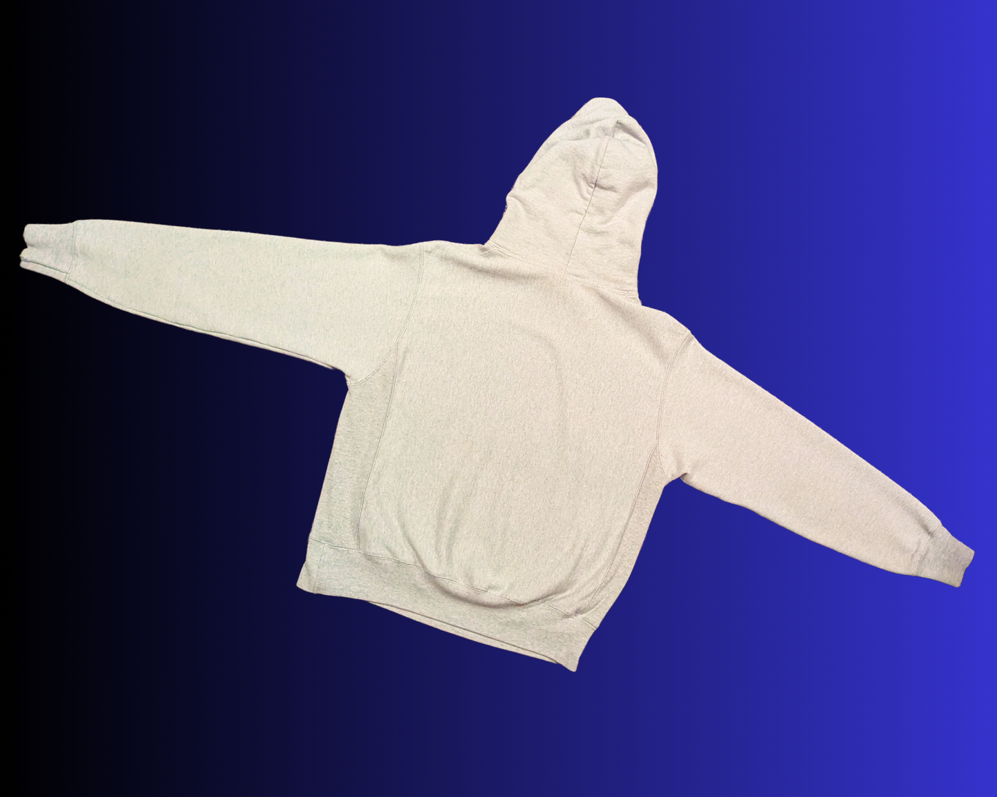 Y2K Gray Champion Hoodie Size M