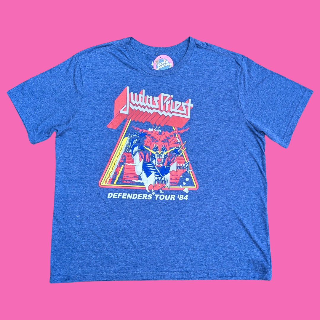 Judas Priest Defenders Tour '84 T-Shirt Size 2XL