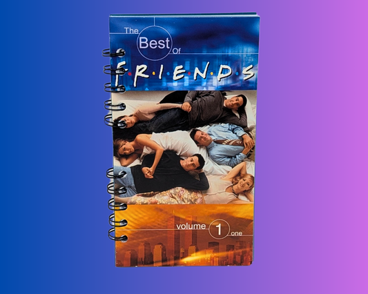 The Best of Friends Volume 1 VHS Movie Notebook