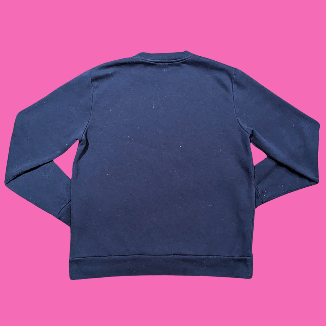 Official Disney Mickey Mouse Blue Crewneck Size L for Women, Size M for Men