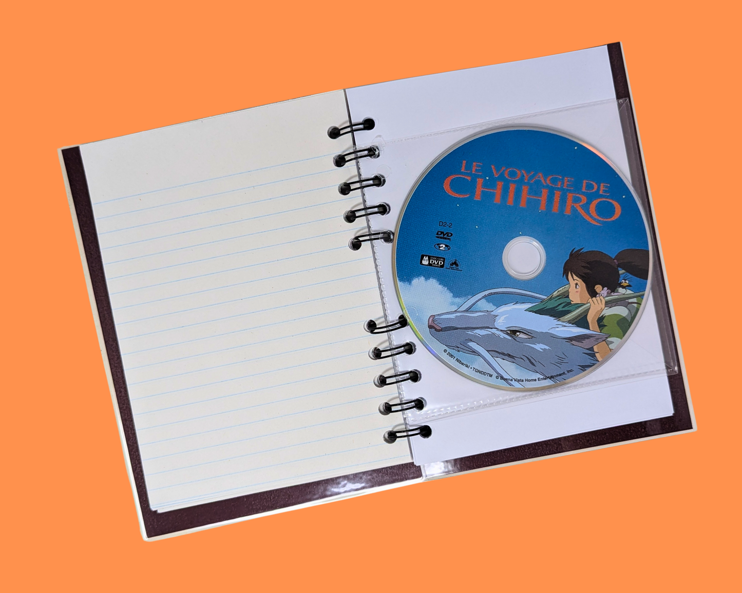 Carnet de notes du film DVD Le Voyage de Chihiro