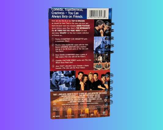 The Best of Friends Volume 1 VHS Movie Notebook