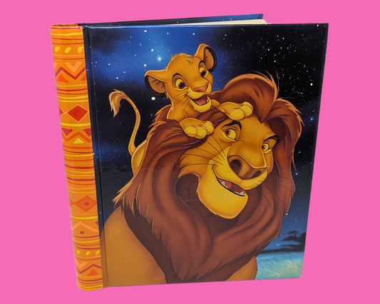 Album photo vintage du Roi Lion des années 1990