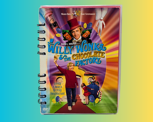 Willy Wonka and the Chocolate Factory DVD Movie Notebook