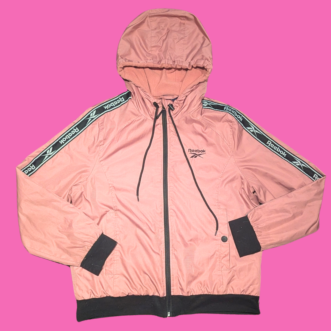 Pink Sports/Rain Jacket by Reebok Size L