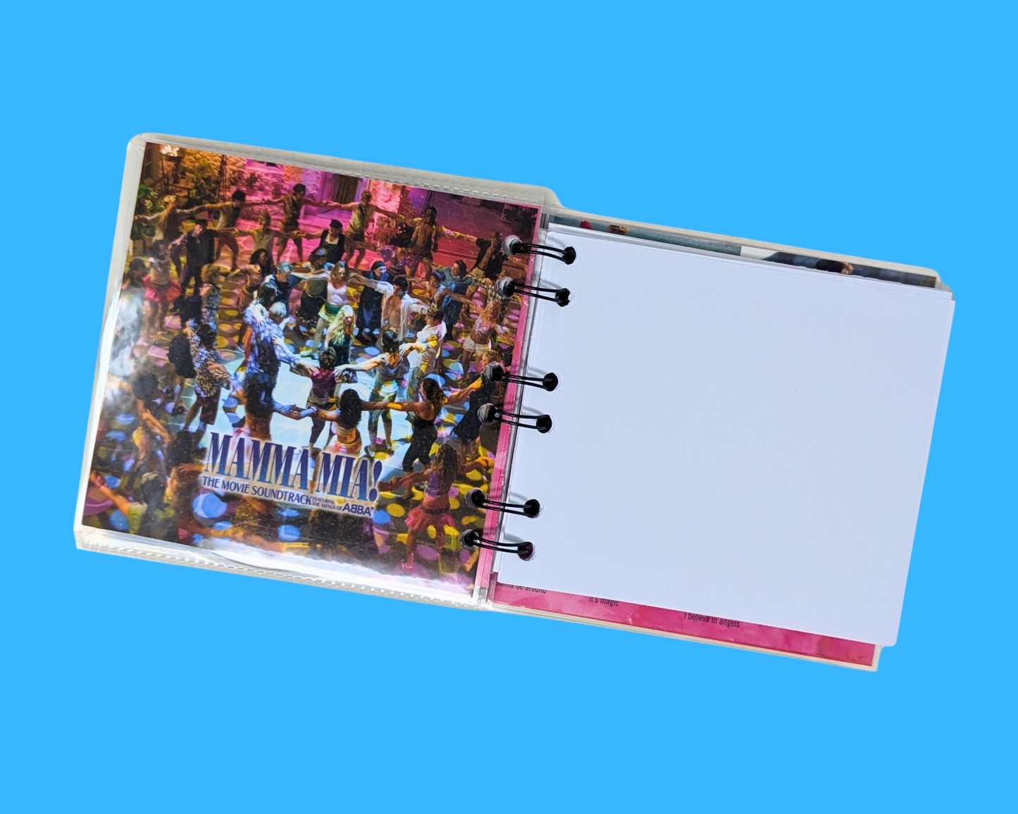 Mama Mia! Soundtrack CD Notebook