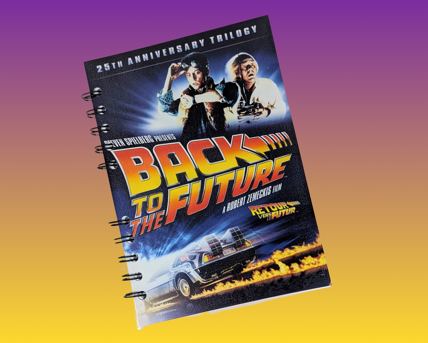 Back to the Future DVD Movie Notebook