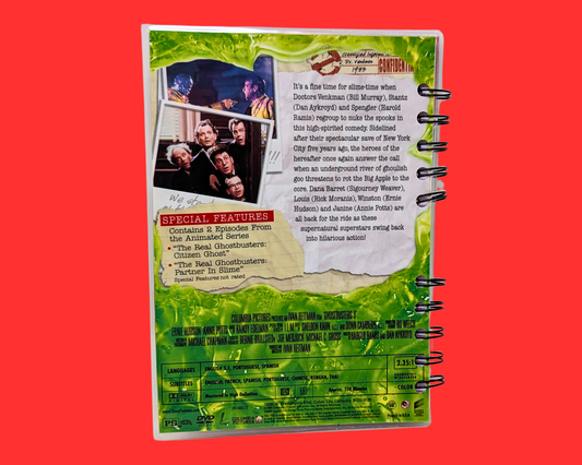 Carnet de notes du film DVD Ghostbusters 2