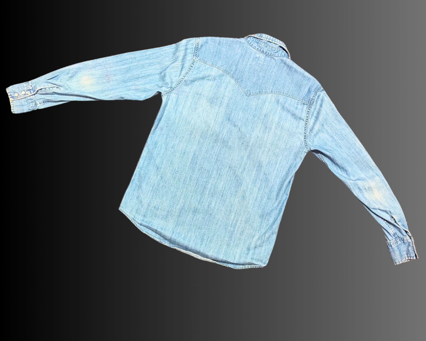Y2K Levi's Classic Western Standard Fit Shirt Size M