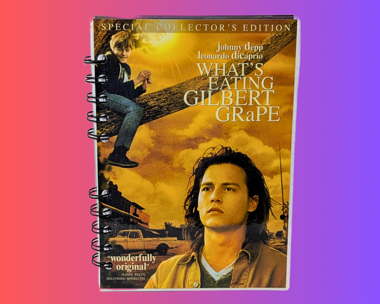 What's Eating Gilbert Grape DVD Movie Notebook