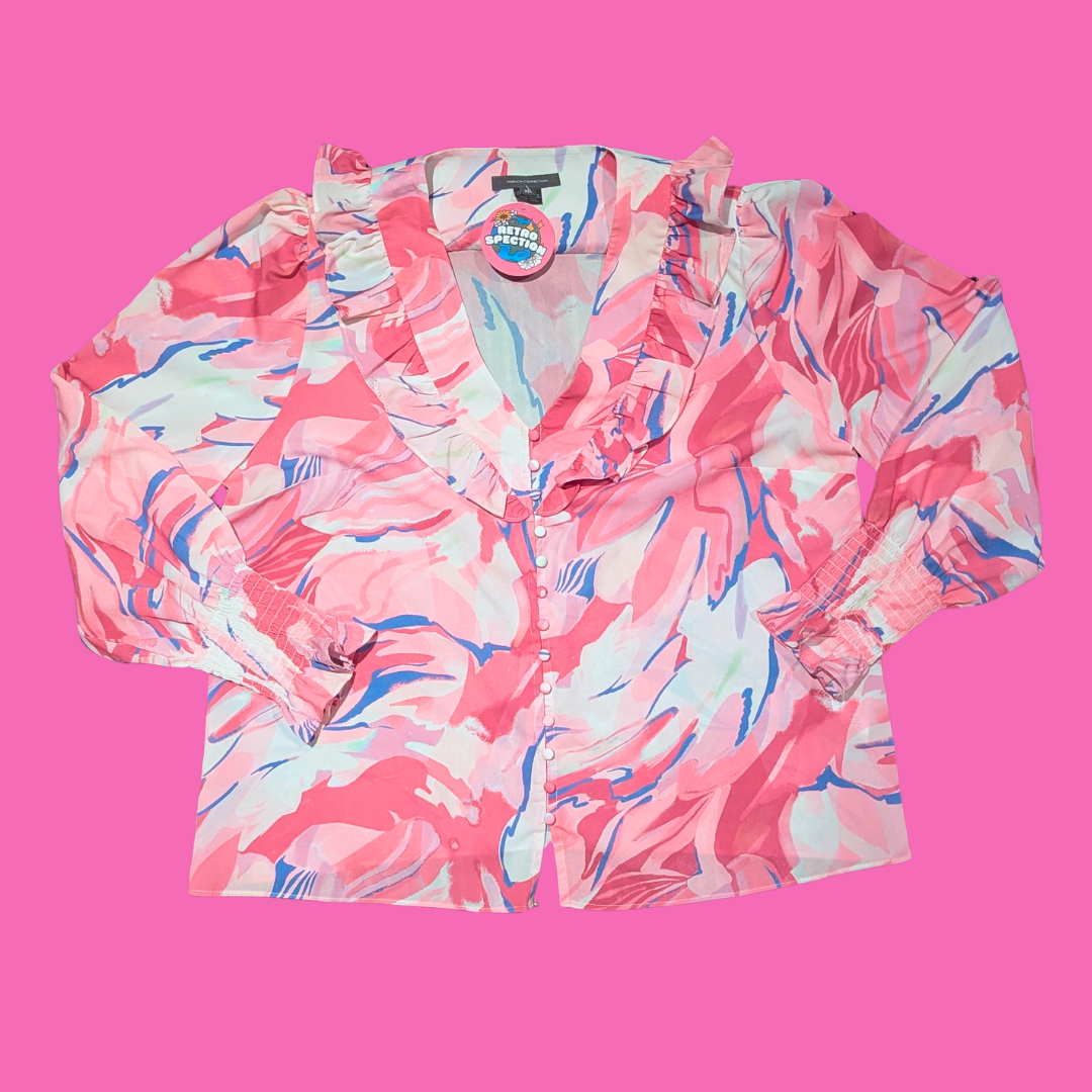 French Connection Blouse Size XL