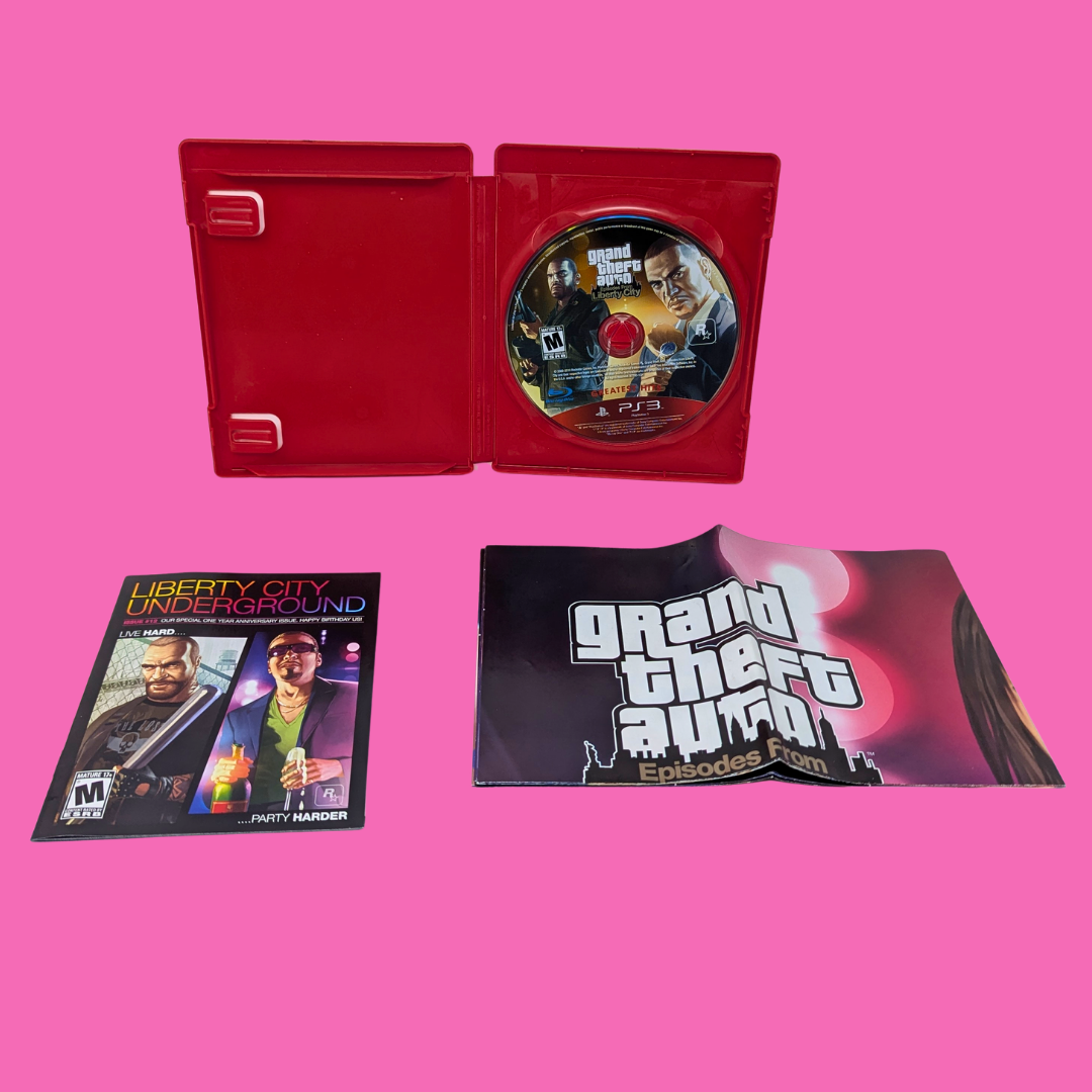 PS3 Grand Theft Auto Episodes from Liberty City Video Game