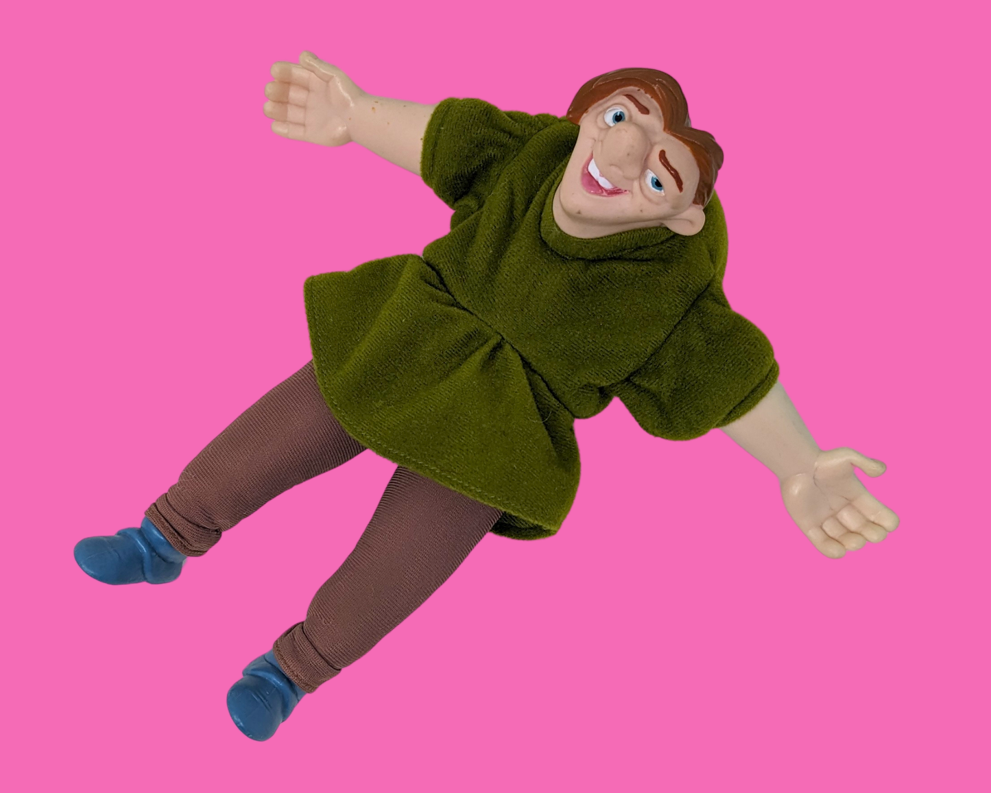 Vintage 1990's Quasimodo The Hunchback of Notre-Dame Plushie Hand Puppet