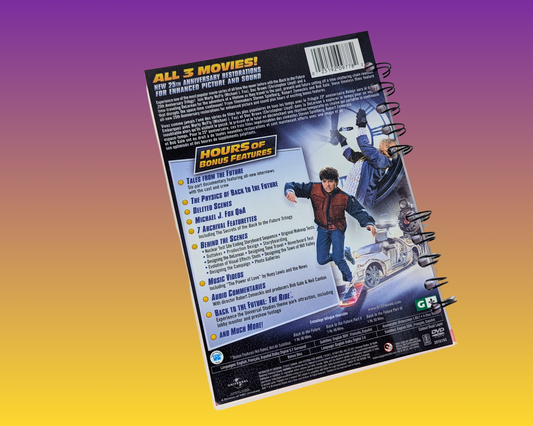 Back to the Future DVD Movie Notebook