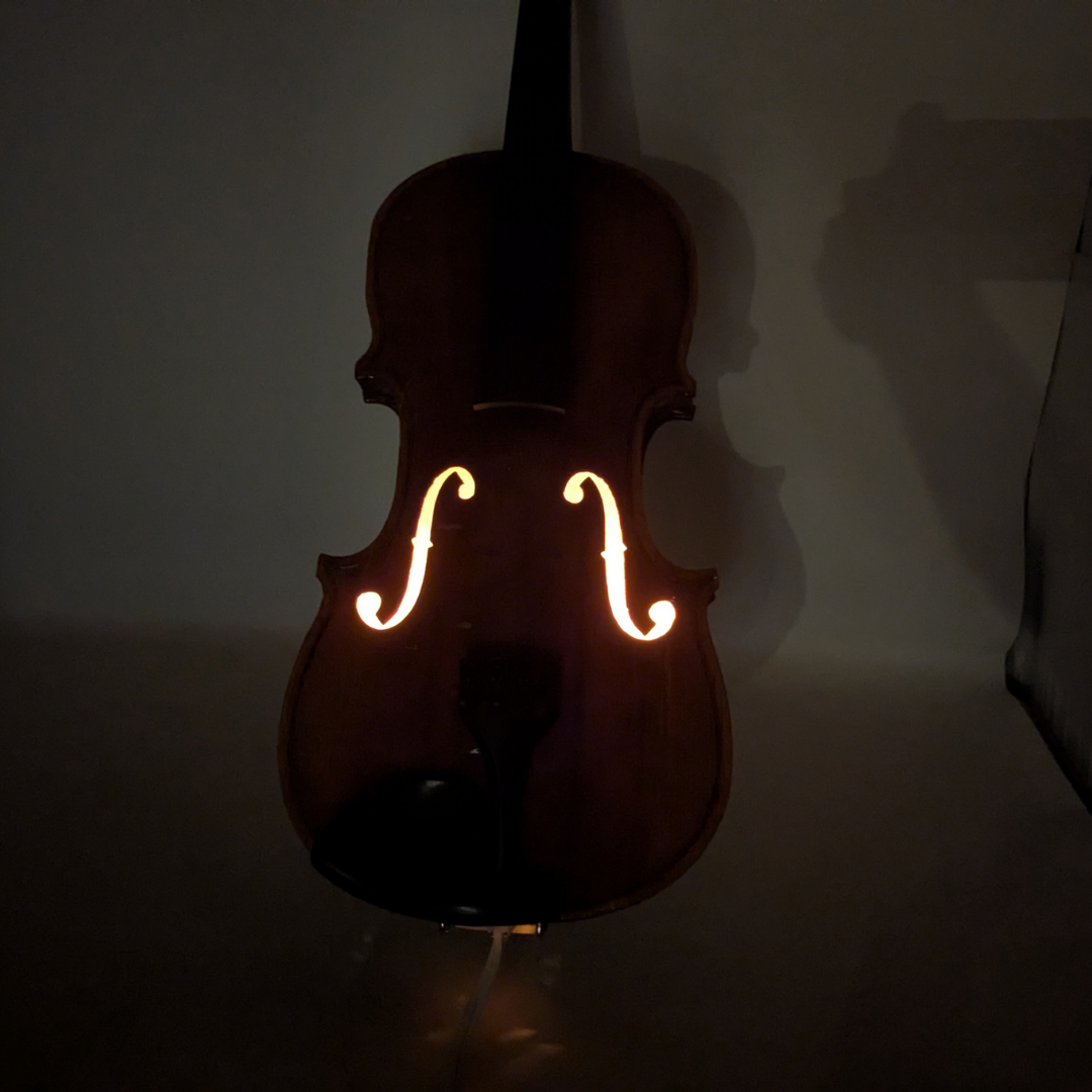 Handmade Violin Nightlight