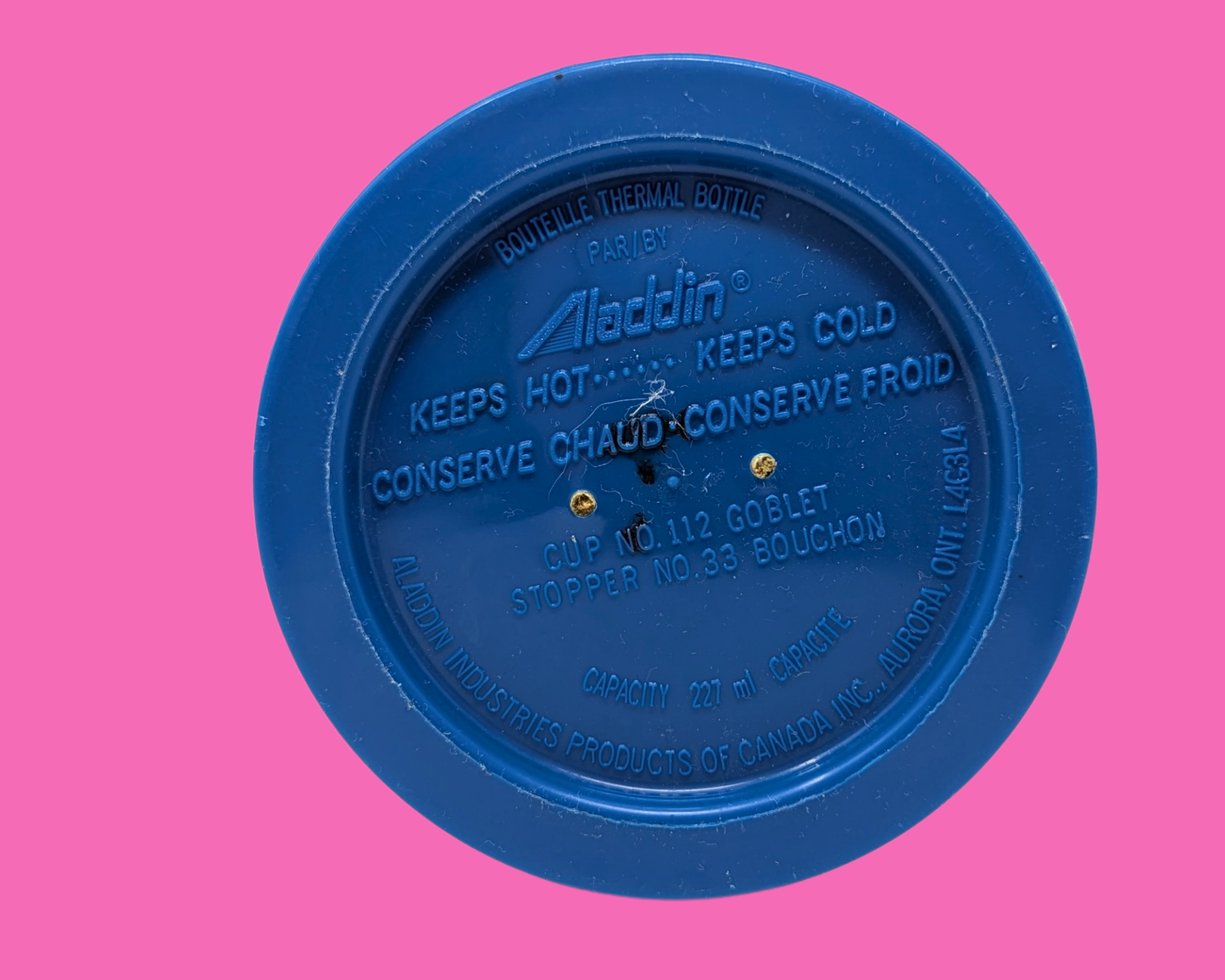 Vintage 1980's Aladdin Expos Montreal Thermos