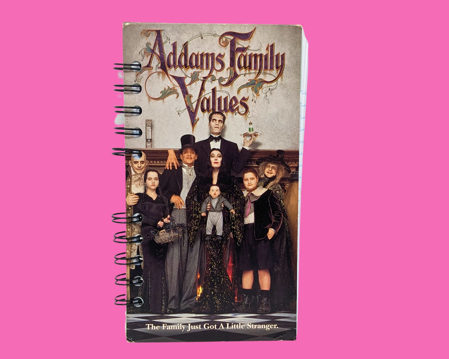 Addams Family Values VHS Movie Notebook