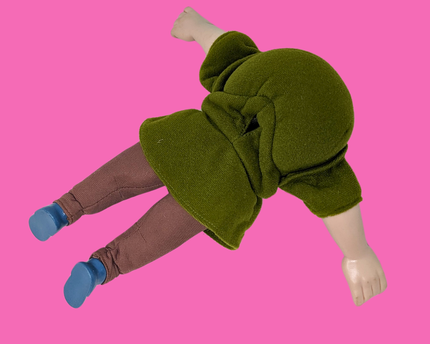 Vintage 1990's Quasimodo The Hunchback of Notre-Dame Plushie Hand Puppet