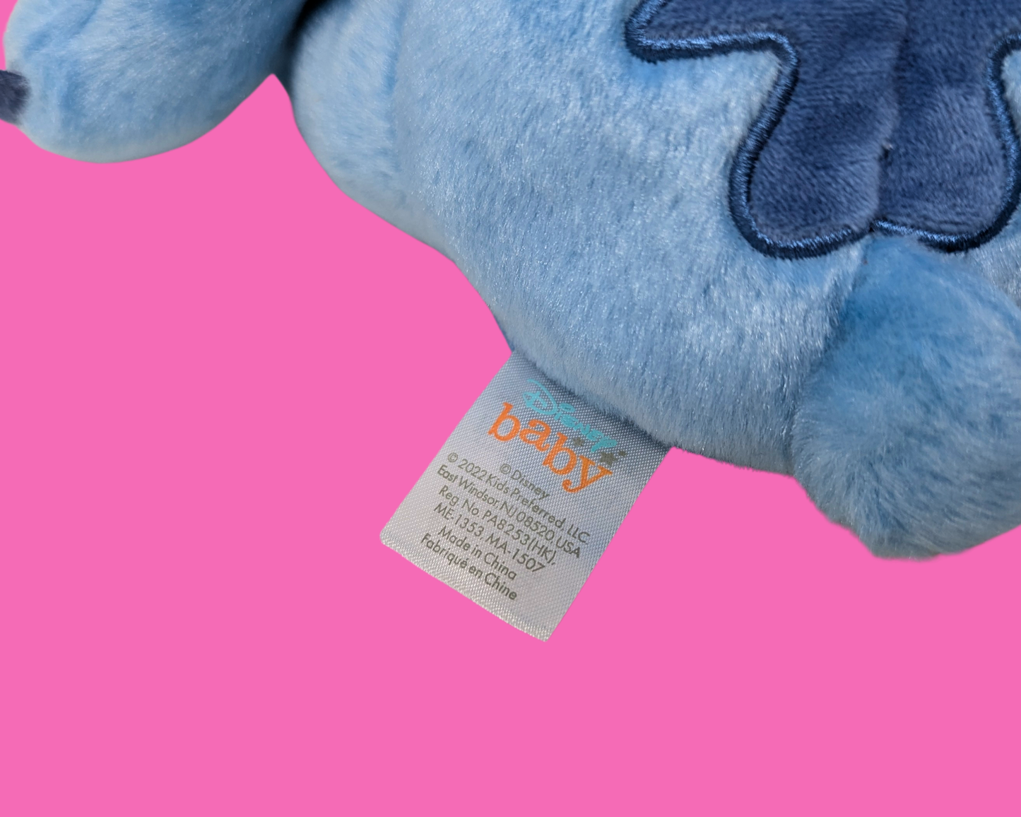 Y2K Official Disney Baby Stitch Plush Toy from Lilo & Stitch