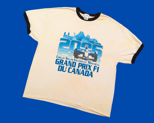 2006 Circuit Gilles Villeneuve Montréal Grand Prix F1 du Canada T-Shirt Size 2XL